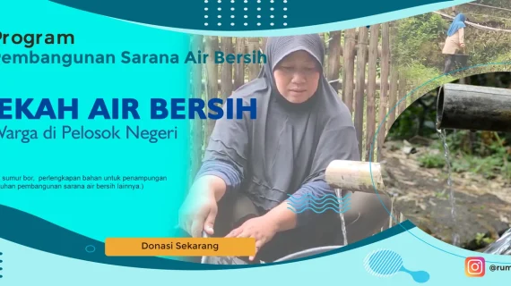 Pembangunan Sarana Air Bersih (Wakaf Air)